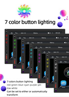 2 Din 7 pouces filaire CarPlay Android auto HD RDS FM AM écran tactile voiture lecteur multimédia stéréo mirrorlink lecture de films