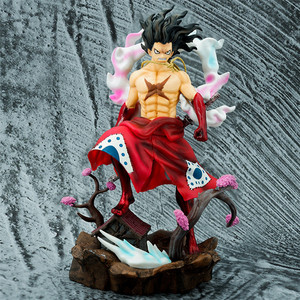 Figurine d'action d'anime de haute qualité de 33 cm, One Pieces Wonokuni Monkey D. <span class=keywords><strong>Luffy</strong></span> Gear Fourth <span class=keywords><strong>Snake</strong></span> <span class=keywords><strong>Man</strong></span> - Product Image 3