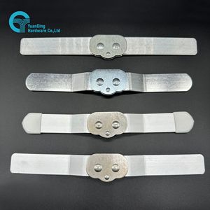 Attelle de genou Yuan Ding avec charnière en alliage d'aluminium, support réglable avec embout en caoutchouc, accessoires d'orthèse 3.0*25*200mm à 300mm - Product Image 1