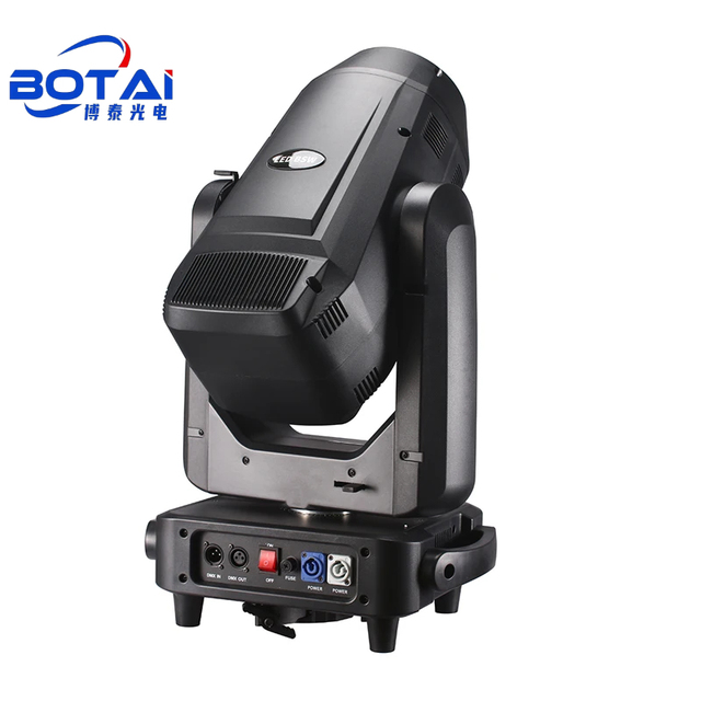 BOTAI Pro 600W LED Profile Moving Head Lighting Motorized CMY+CTO Mixing for Sharp Beam 8-Gobo Projection for Theater/Studio DMX
