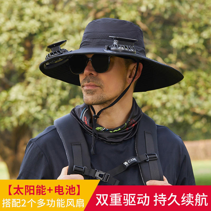 12CM - สีดำล้วน [พัดลมคู่]