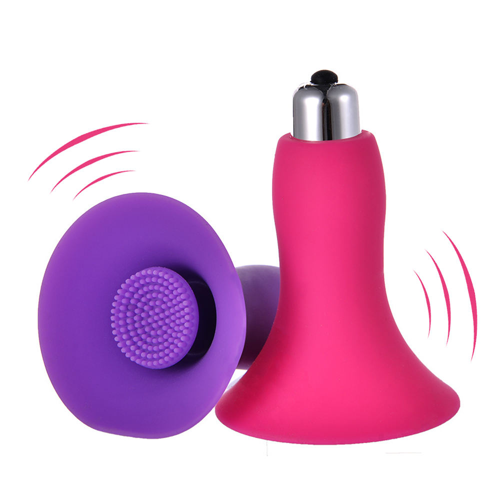 Silicone Vibrator - Nipple Massager for Womens Pleasure