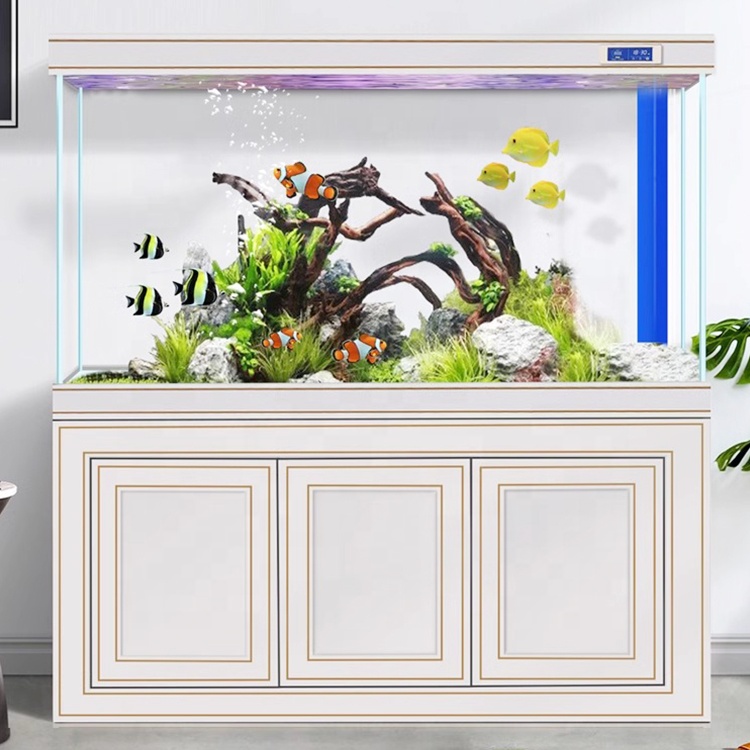 大型水槽　ｗ１２００Ｄ４５０Ｈ４５０ Large Glass Fish Tank with Base Cabinet for Aquariums & ODM
