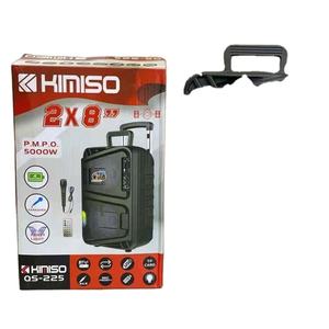 Altavoz <span class=keywords><strong>Amplificado</strong></span> Portátil KIMISO QS225 de 8 Pulgadas con <span class=keywords><strong>Subwoofer</strong></span>, Carcasa de Plástico, <span class=keywords><strong>para</strong></span> Cine en <span class=keywords><strong>Casa</strong></span>, con Ruedas, <span class=keywords><strong>para</strong></span> Exteriores - Product Image 1