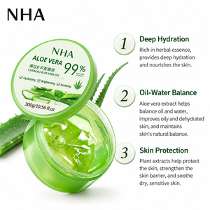 <span class=keywords><strong>Gel</strong></span> d'<span class=keywords><strong>aloe</strong></span> <span class=keywords><strong>vera</strong></span> en marque privée, biologique, naturel, hydratant, apaisant, réparateur, éclaircissant, anti-acné, soin de la peau du visage et du corps, OEM - Product Image 2