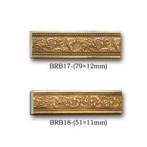Corniche de plafond en polystyrène sculpté traditionnel Banruo, dorée, moderne, européenne, pour hôtel, pour la maison - Product Image 2