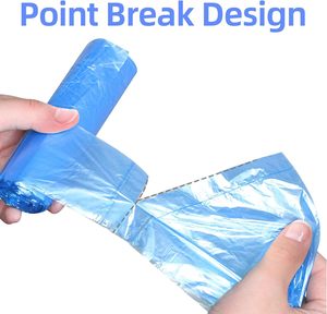 ถุงขยะ HDPE แบบเสื้อยืด ปิดผนึกด้วยความร้อน แข็งแรง ทนทาน ใช้สำหรับใส่ของใช้ในบ้านและเชิงพาณิชย์ - Product Image 4