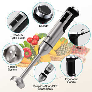 Mixeur Plongeant Multifonctionnel Winning Star à Vitesse Variable pour Jus, Cuisson et Hachage de Viande - Product Image 2