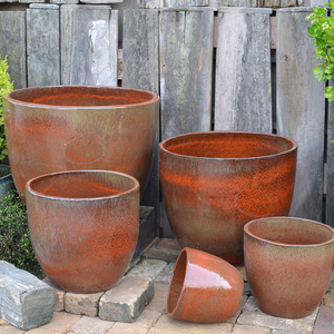 Ensemble <span class=keywords><strong>de</strong></span> pots à bonsaï en céramique, <span class=keywords><strong>pot</strong></span> <span class=keywords><strong>de</strong></span> fleurs émaillée pour décoration <span class=keywords><strong>de</strong></span> jardin, <span class=keywords><strong>pot</strong></span> <span class=keywords><strong>de</strong></span> fleurs en céramique - Product Image 3