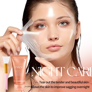 Mascarilla Facial Nocturna Exfoliante de Colágeno Hidrolizado, Hidratante y de Limpieza Profunda - Product Image 2