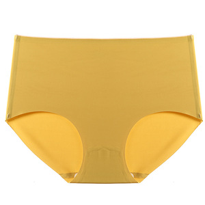 Wholesale <strong>Ladies</strong> Seamless Underwear Satin Panties <strong>Nude</strong> Sexy Short Panty Woman Underwear Ice Silk Panties - Product Image 5