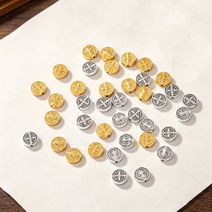 Jetons de jeu personnalisés en plastique, imitation pièces de pirate <span class=keywords><strong>or</strong></span> et argent, 30 mm, écologiques, pour <span class=keywords><strong>poker</strong></span>, mahjong, jeux de société et décoration de coffre au trésor - Product Image 4
