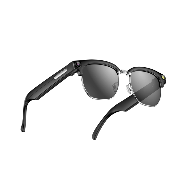 AI Smart Glasses with Smooth Slide Touch Control Hands Free Operation Intelligent Wearable Technology Device