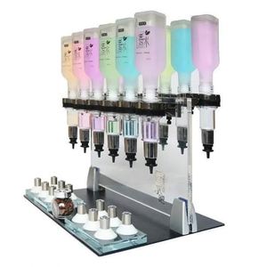 Best Selling High Efficiency Small Semi-automatic Perfume Filling Machine Perfume <b>Bar</b> 12 Heads 200ml Perfume Vending Machine - Product Image 1