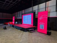Écran LED flexible, écran LED P2.6 P2.9 P3.91, écran LED extérieur, écran de location 4mx3m, mur vidéo intérieur, panneau d'affichage mobile