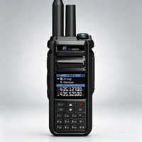 Radio Bidireccional de Largo Alcance UHF 4G IP67 Resistente al Polvo y al Agua, Intercomunicador Global POC Walkie Talkie