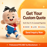 Figurine d'action personnalisée par le fabricant, design de dessin animé 3D, grandes oreilles, TuTu, Toy Story, objet de collection en PVC, ABS, caoutchouc, silicone, plastique, résine
