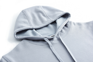 Heavy <b>Thick</b> Hoodie Pure Color Fleece Screen Printed Double Sided Men'S Outerwear Clothing Manufacturers Custom Hoodies With <b>Rope</b> - Product Image 5