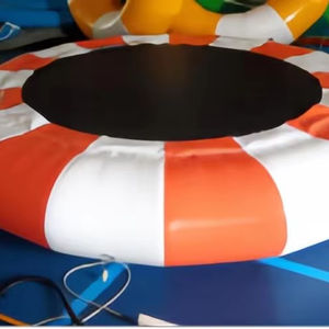 Trampolino Gonfiabile Commerciale in PVC con Scivolo per Acqua, Attrezzatura da Gioco per Esterni, Giocattolo per Bambini, Laghi, <span class=keywords><strong>Spiagge</strong></span>, Resort Yideli 500kg - Product Image 2