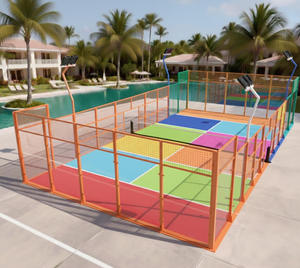 Nuevo Diseño de Cancha de Pádel Panorámica Clásica, Proveedor de Campos de Pádel, Canchas de Pádel de 10x20m, Campo de Pádel Clásico - Product Image 4
