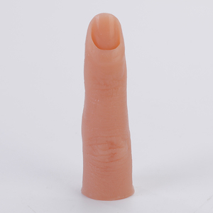 Liquid Silicone <b>Nail</b> Practice Finger Single Artificial Training Finger with 20pcs Tips - Product Image 6
