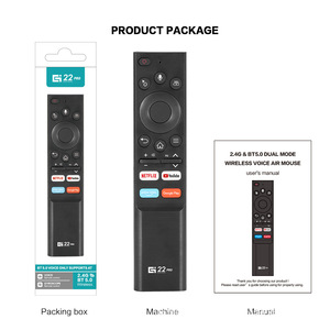 Control Remoto Inalámbrico G22 PRO, Giroscopio <span class=keywords><strong>de</strong></span> 6 Ejes, Control por Voz 2.4G para Android TV Box y Proyector - Product Image 3