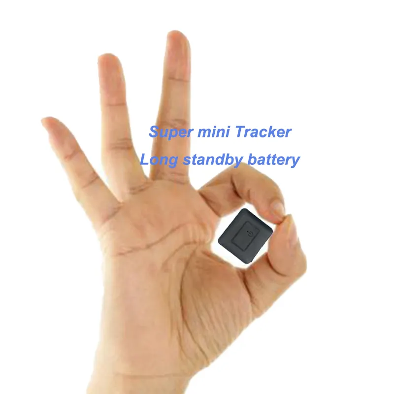 Münz größe GPS-Tracker mit Stimme für Laptop-Tasche Container Magnet drahtlose Position ierung persönliche Mini-Spion GPS-Tracker