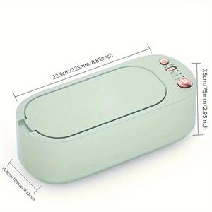 Machine de nettoyage à ultrasons à haute fréquence pour lunettes, bijoux et montres, électrique, 3 vitesses, multifonction, avec minuterie - Product Image 6