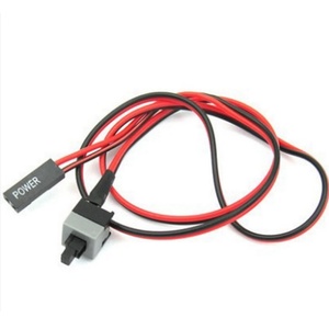 Câble d'alimentation pour ordinateur de bureau, interrupteur marche/arrêt, réinitialisation du châssis, câble de redémarrage, câble d'alimentation pour ordinateur, matériau PVC, conducteur CCA, longueur 40 cm, en stock - Product Image 4