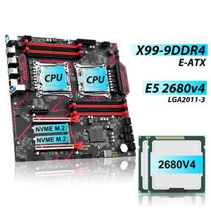 Schede Madri JGINYUE X99-8 X99-9 X99-TI D3/D4 PLUS E/M-ATX LGA2011-3 DDR4/DDR3 Compatibili con Processori Core Xeon E5 V1 V2 V3 <span class=keywords><strong>V4</strong></span> - Product Image 4