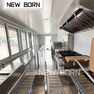 <span class=keywords><strong>Petit</strong></span> camion de restauration <span class=keywords><strong>aménagé</strong></span>, cuisine mobile conduisible, camion de restauration compact - Product Image 4