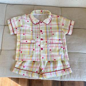 Pur coton bébé à manches courtes pantalons longs Homewear ensemble de pyjamas pour enfants garçons filles deux pièces - Product Image 6