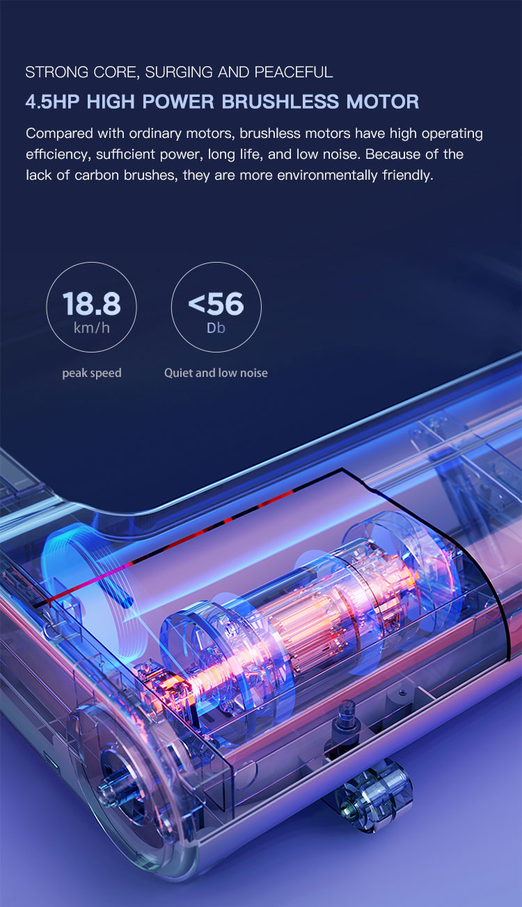 YPOO factory wholesale price new model M6 home use electric treadmill gym fitness equipment