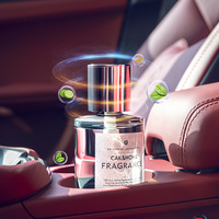 Diffuseur de parfum liquide haut de gamme Crystal Star pour voiture, parfum léger et longue durée, pour console centrale électrique