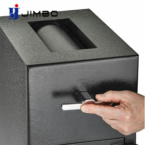 Jimbo cửa hàng nhà sang trọng đếm tiền lưu ký đồng xu thả khe két tiền gửi thả hộp an toàn - Product Image 4