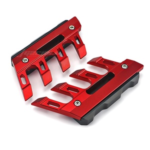 Motorrad CNC Vordergabel-Schutzblock Seitenschutz Stoßdämpfer-Slider Rahmenschutz Zubehör für HONDA ADV150 ADV 160 - Product Image 3