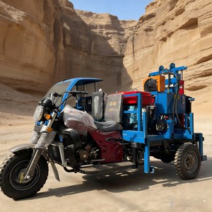 Goede prijs kleine draagbare boormachine diesel 100m 150m 200m hydraulische driewielige motor waterputboorinstallatie - Product Image 4