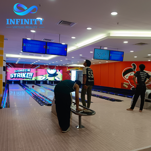 Équipement d'origine professionnel pour piste de <span class=keywords><strong>bowling</strong></span> à 2 voies, fournisseur clé en main pour projets de divertissement intérieur commercial - Product Image 1
