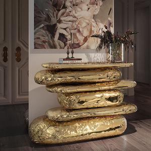 Fabricante de muebles Foshan de China, marca italiana, consola <span class=keywords><strong>Stonehenge</strong></span> de lujo minimalista moderna, precio asequible - Product Image 2