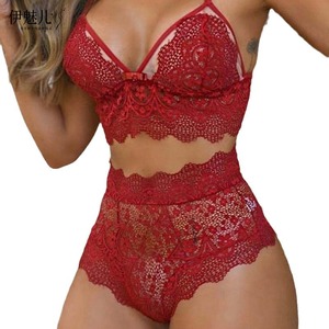 Plus Size Lace Bra Set for Women, Backless Tank Top, Sexy Panties and Bra - Product Image 5