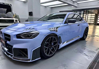 Kit carrosserie en fibre de carbone pour BMW M2 G87, style AE, aileron de haute qualité, amélioration G87