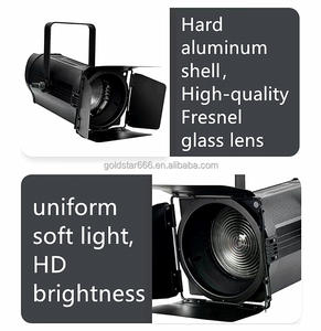 Audio elettrico caldo luce di Fresnel Dmx Zoom300W 400W 3200K/5600K COB LED DMX TV Studio Theater Display Video faretto 2 in 1 Club - Product Image 4