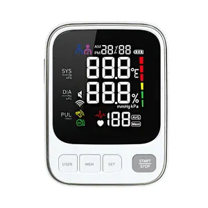 Apparecchio BP macchina BP automatica elettronica approvata CE BSCI un misuratore di pressione sanguigna digitale