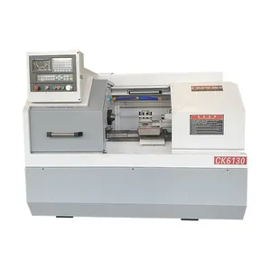 Fabricante Fornecer Diretamente Cnc Torno Máquina CK6130 Rim Repair Machine Horizontal Universal Torno Flat Bed Torno Automático 350