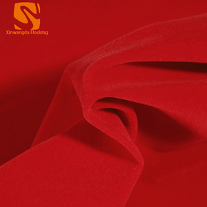 Trở lại keo tự dính không dệt chống nước nhung Polyester hộp đồ trang sức hiển thị tủ nền vải - Product Image 1