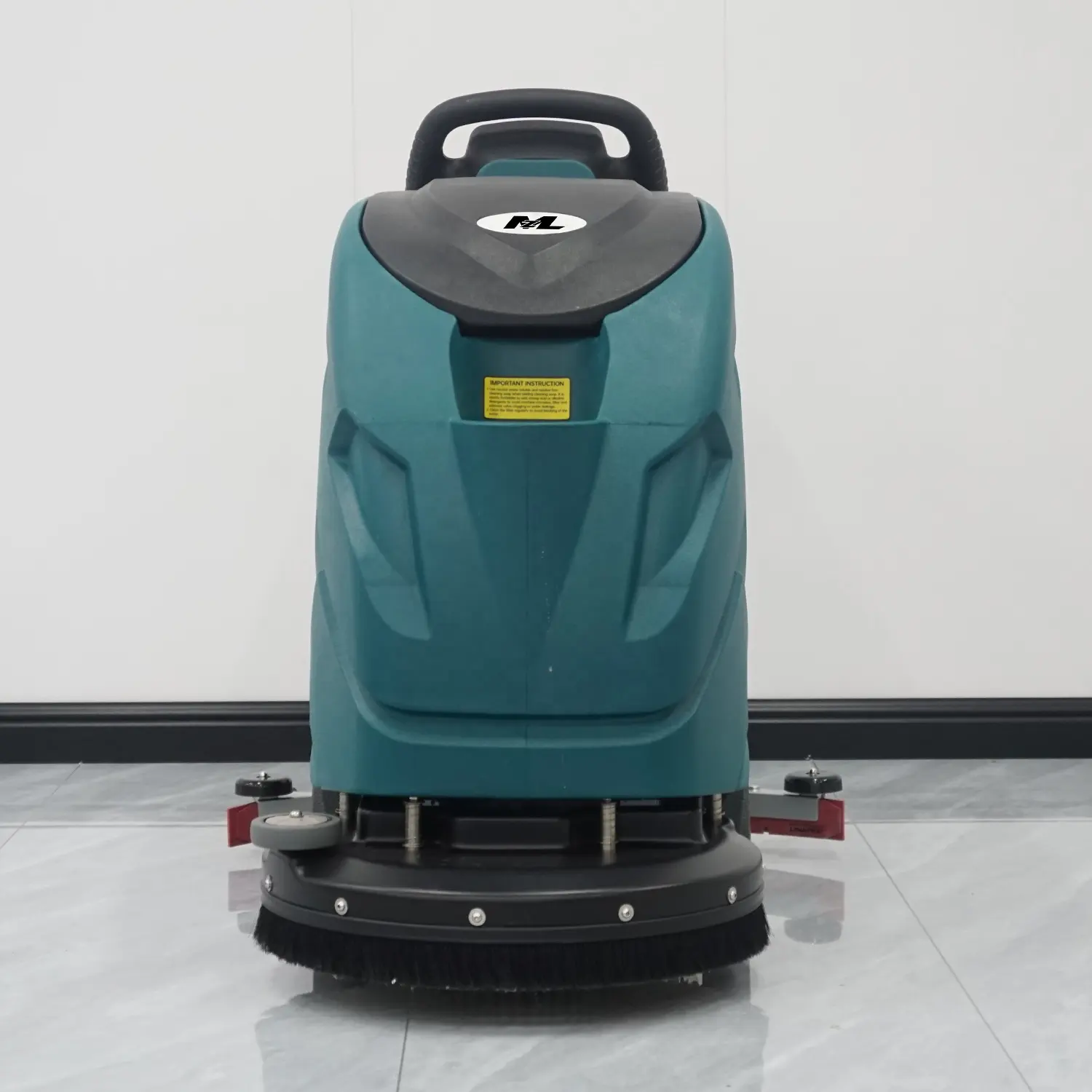 Best quality hand push walk behind floor cleaning machine professional industrial commercial floor scrubber