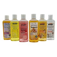Huile de soin corporel hydratante à la formule beurre de cacao et huile de noix de coco avec vitamine E, éclaircissante, apaisante et thérapeutique