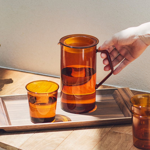 Fancy Office usa la tazza <span class=keywords><strong>da</strong></span> caffè <span class=keywords><strong>in</strong></span> <span class=keywords><strong>vetro</strong></span> <span class=keywords><strong>borosilicato</strong></span> colorato fatto a mano con caffeina - Product Image 2