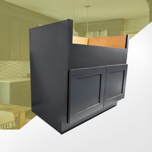USA Contractor RTA Cabinet Supply Livraison gratuite 36 "W x 34.5" H x 24 "D Armoire d'évier de cuisine de style américain prête à assembler - Product Image 1