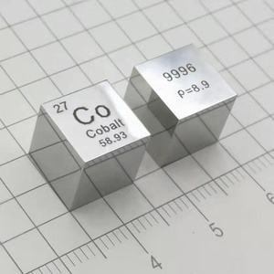Cubo di Cobalto Puro 99,96% 8,8g Elemento Intagliato della Tavola Periodica 10x10x10mm - Product Image 4
